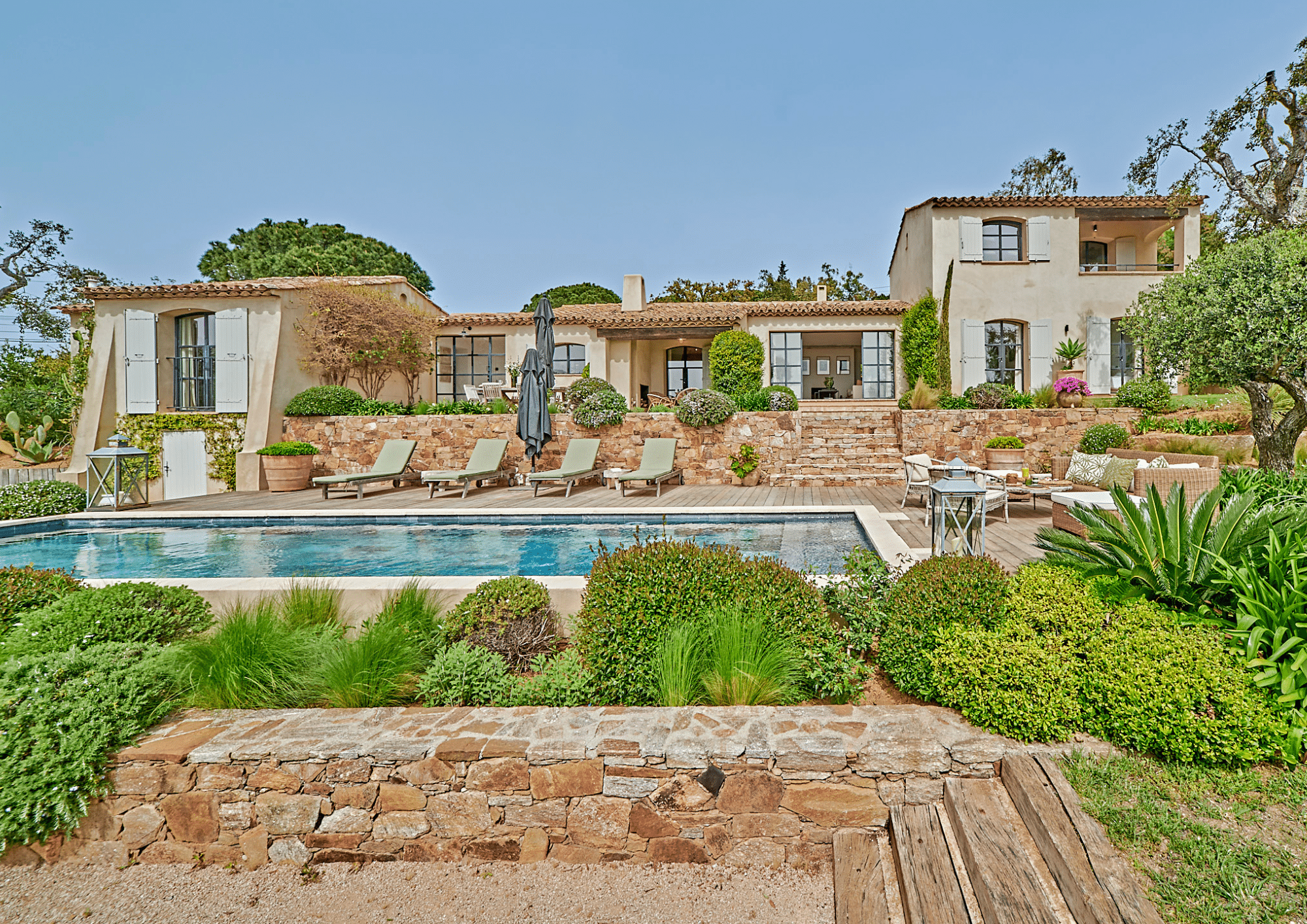 Villa L'Albélia à La croix-Valmer - 6 personnes - Piscine - Superbe jardin méditerranéen - Vue Mer