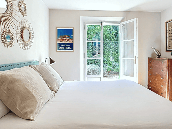 Chambre de la Villa Les Aygalades à Saint-Tropez