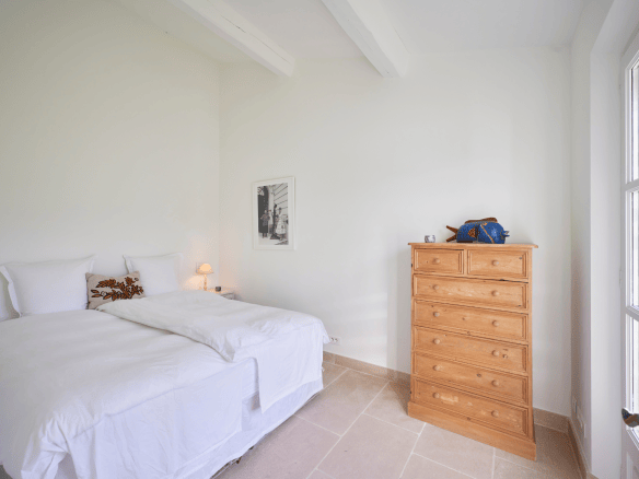 Chambre de la Villa Coup de Foudre à Grimaud, Golfe de Saint-Tropez
