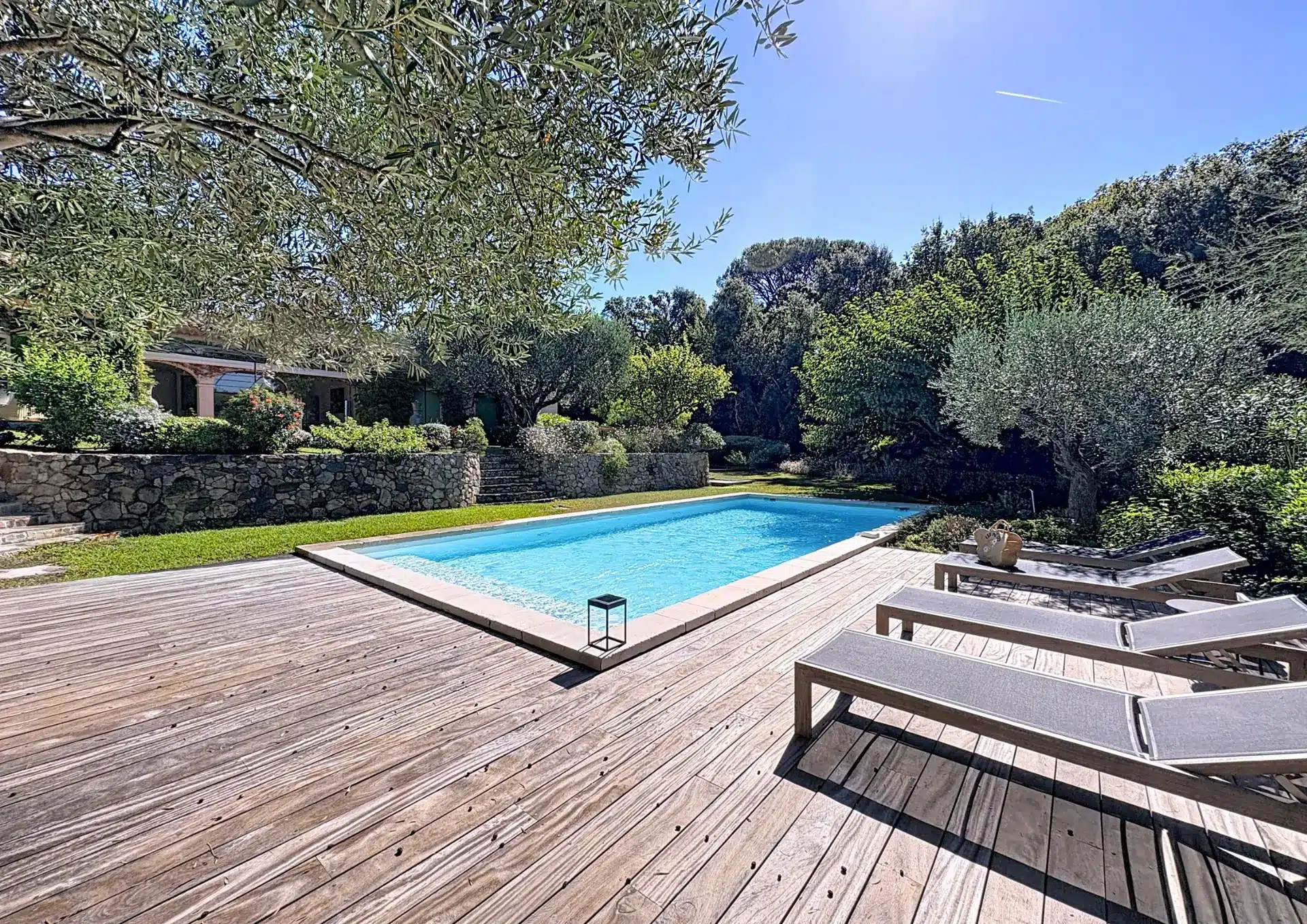Piscine de la Villa Les Aygalades à Saint-Tropez Piscine de la Villa Les Aygalades à Saint-Tropez