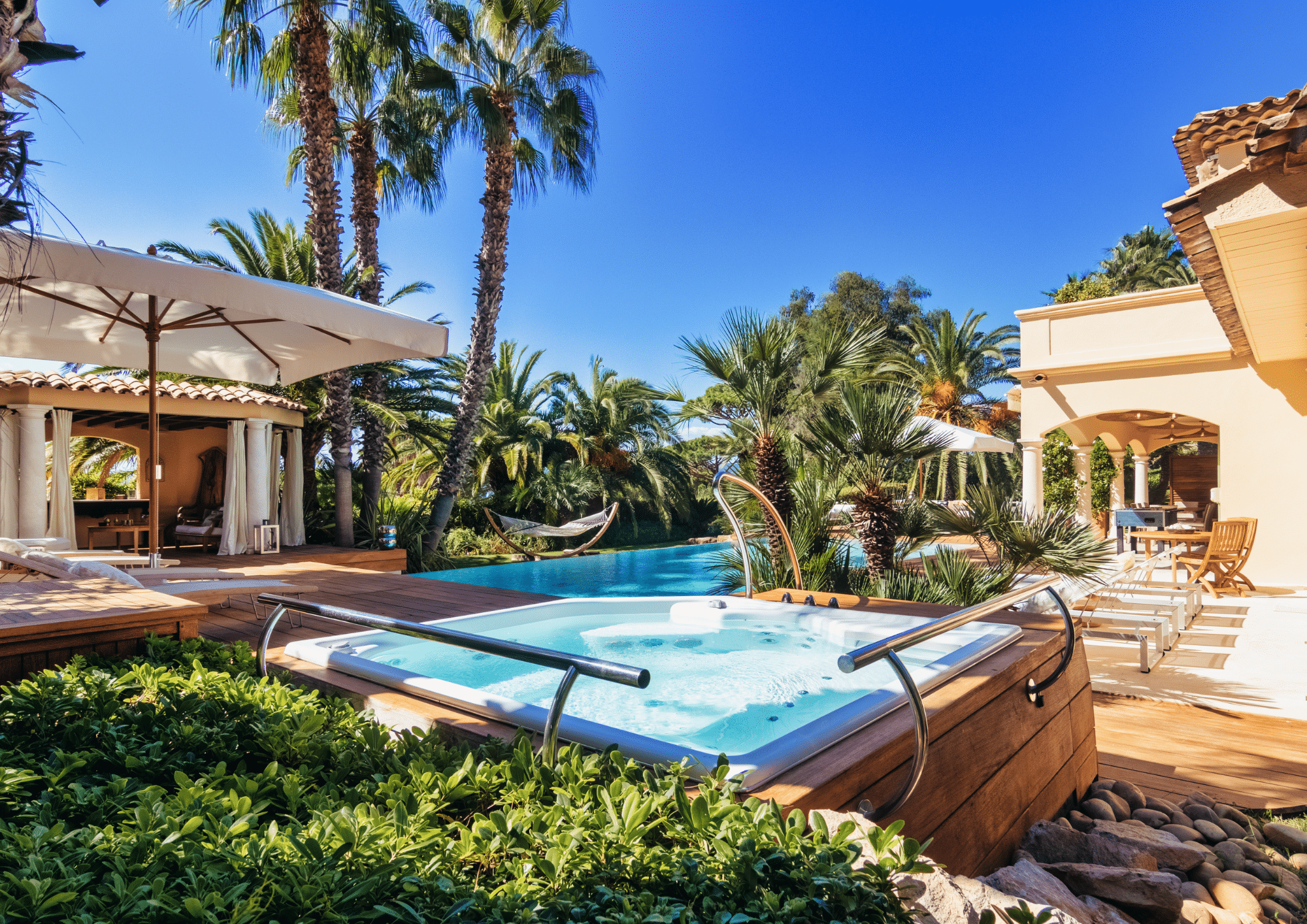 Villa La Ramade avec piscine et jacuzzi - 6 chambres - Les Parcs de Saint-Tropez