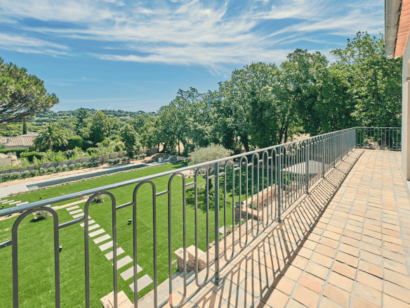 Jardin de la Villa Les Cigales à Gassin, Golfe de Saint-Tropez