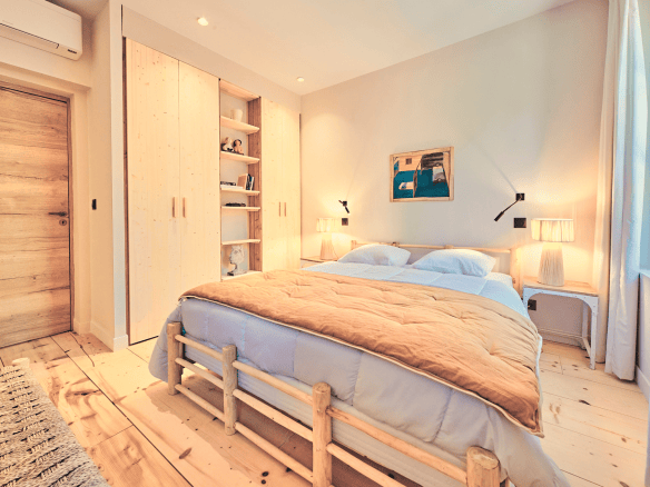 Chambre de la Villa Les Cigales à Gassin, Golfe de Saint-Tropez