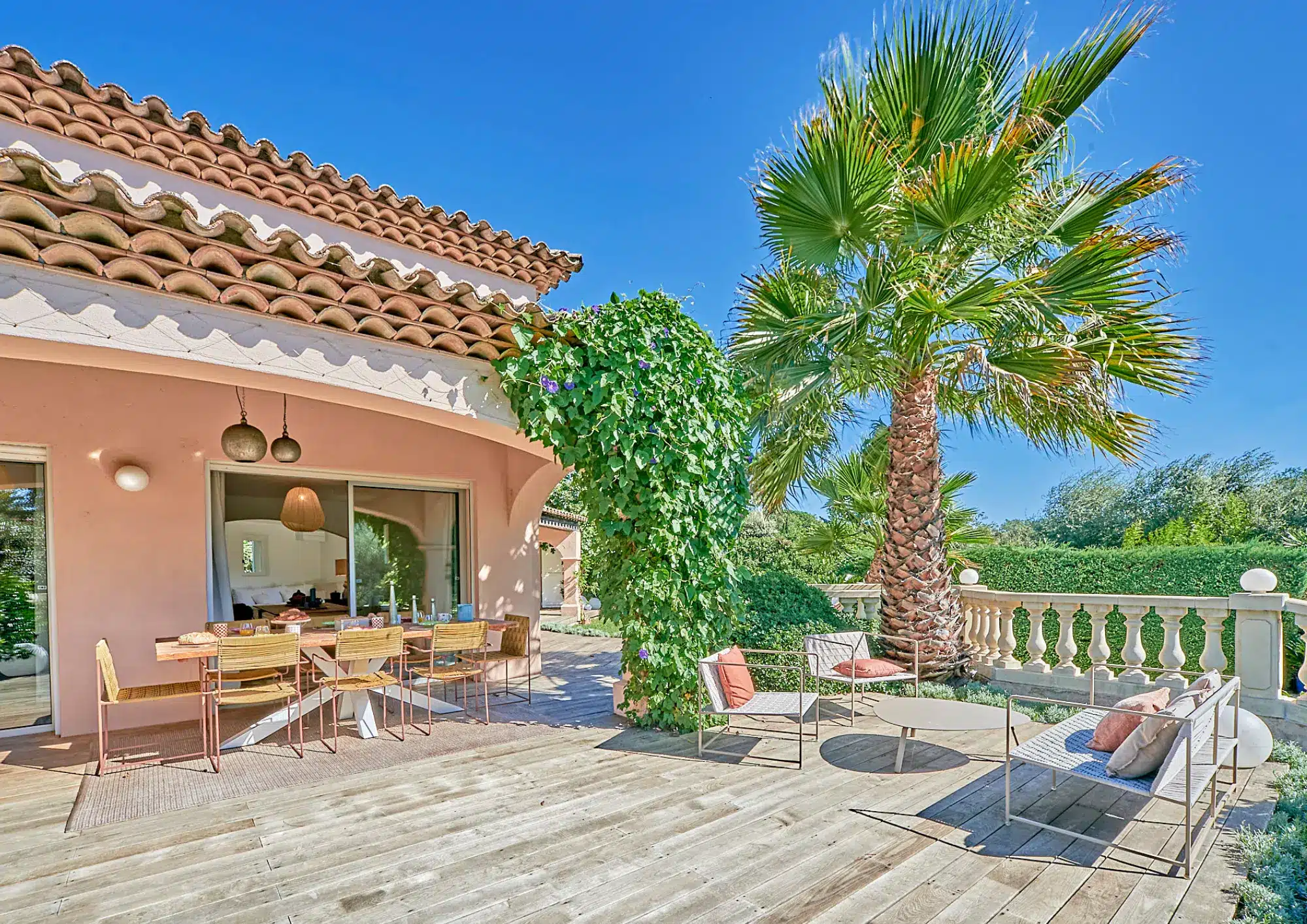 Villa Rose Terrasse ensoleillée Gassin Villa Rose à Gassin avec 3 chambres Piscine Terrain de Pétanque - Collection Let Me Do Signature